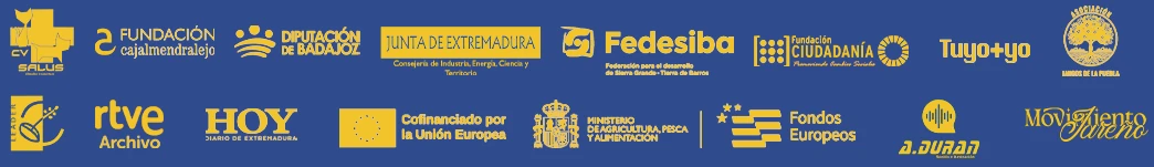 Logos de los sponsors y colaboradores de Zorrock 30 Aniversario